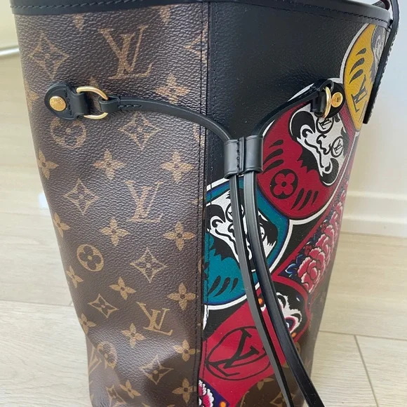 Louis Vuitton kabuki neverfull mm, no pouchette. - Picture 5 of 15